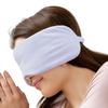 Alphax Eye Mask for Sleeping, Warming, Dense Puff Eye Mask That Melts All the Way To the Ears, Pull-On, Purple