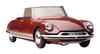 Platz Herre Citroen DS19 Cabriolet Plastic Model HE80796 1/16