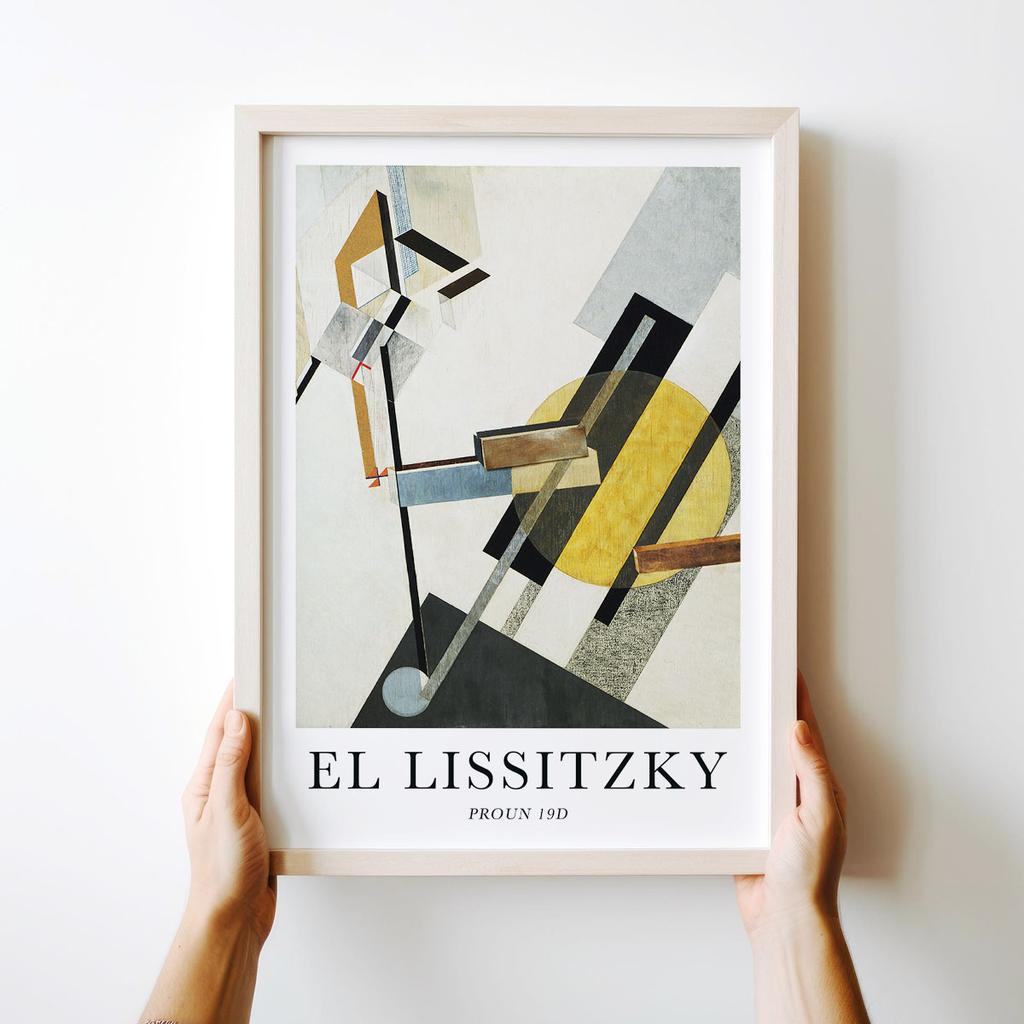 Poster Posters El Lissitzky Abstraction