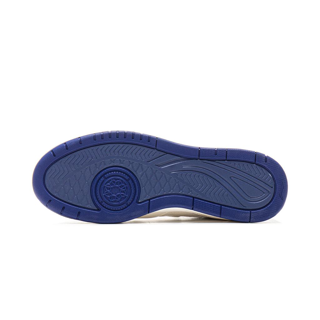Li Ning Moon White 3 Скейтбордические кроссовки Мужские Низкие Бело-синие AGCV077-8
