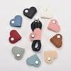 3Pcs Cord Organizer Charger Cable Protector Clips Heart Leather Cable Winder Earphone Accessories Cord Holder Cable Management