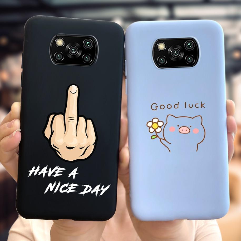 Чехол для Poco X3 Pro Силиконовый Мягкий Задняя крышка телефона Для Xiaomi Poco X3 NFC Популярные Fundas Для Xiomi Mi Poco X3 X 3 X3NFC X3Pro Coque