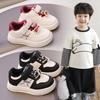 Весна 2025 новые детские спортивные туфли корейская версия мужские кеды женские белые туфли детские повседневные универсальные кеды
