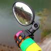 Универсальное велосипедное заднее зеркало с ремнем, прозрачный эффект заднего вида, удобное безопасное зеркало на руле, принадлежности для велоспорта