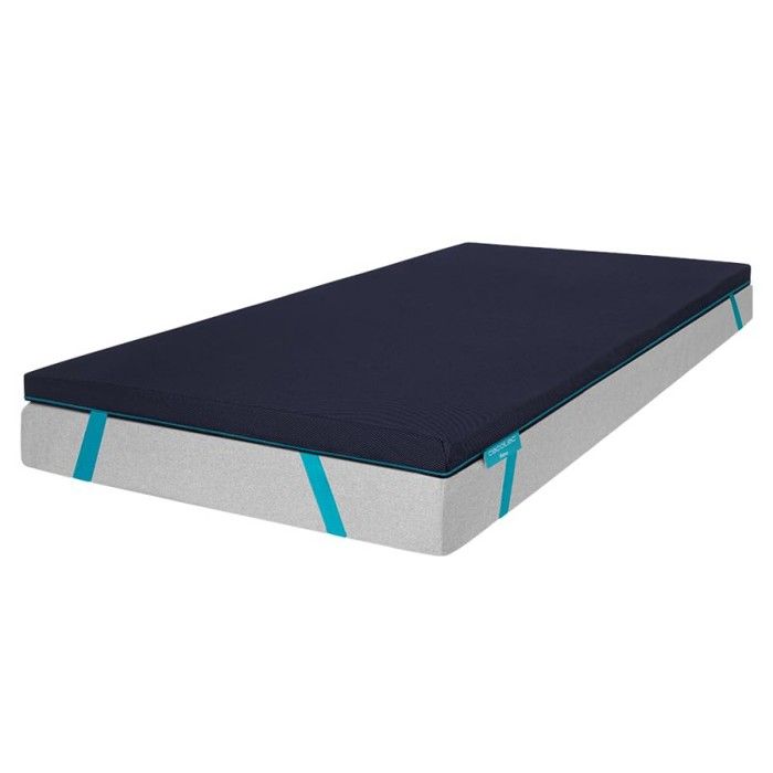 Cecotec Surmatelas Viscoélastique Flow TopSerenity 90x190: Couvre-matelas Surmatelas. Viscoélastique 100%