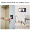 7in Fingerprint RFID Password Video Intercom 2 Monitor Wired Doorbell Access System100-