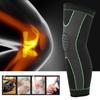 1PCS Black Green Knitting Warm Lengthen Elastic Sports Knee Pad Guard Leg Sleeve KneepadL