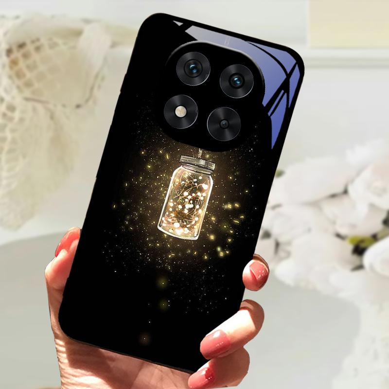 Закаленное Стекло Чехол Для Poco X7 / X7 Pro Милый Животный Жесткий ПК Стекло Чехол Для Телефона Для Xiaomi Poco X5 X6 Pro Ударопрочный Бампер Чехлы
