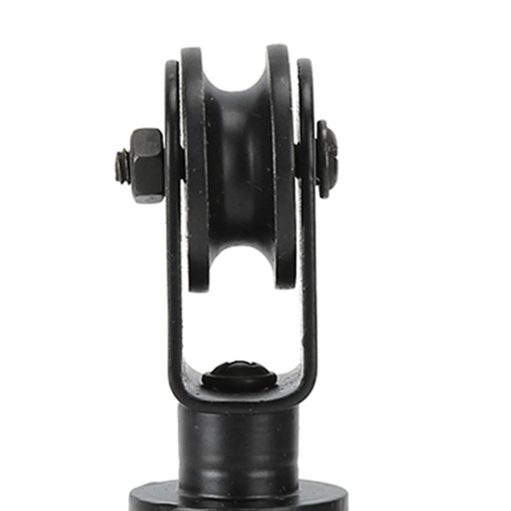 Wall Mount Pendant Lamp Pulley Heavy-Duty Pulley Bearing Rod Decorative Lighting Pulley Kit  Hotel