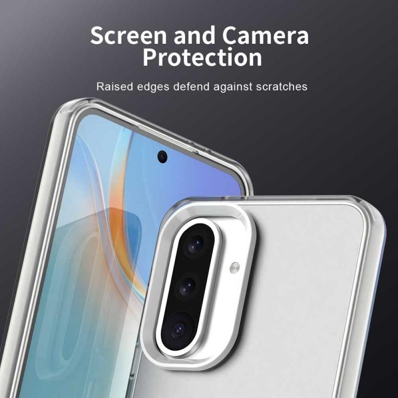 Для Samsung A56 Чехол Обложка Samsung Galaxy A56 Чехлы Ударопрочный Задняя панель Телефона Цветной Бампер Матовый Прозрачный Fundas Samsung A56