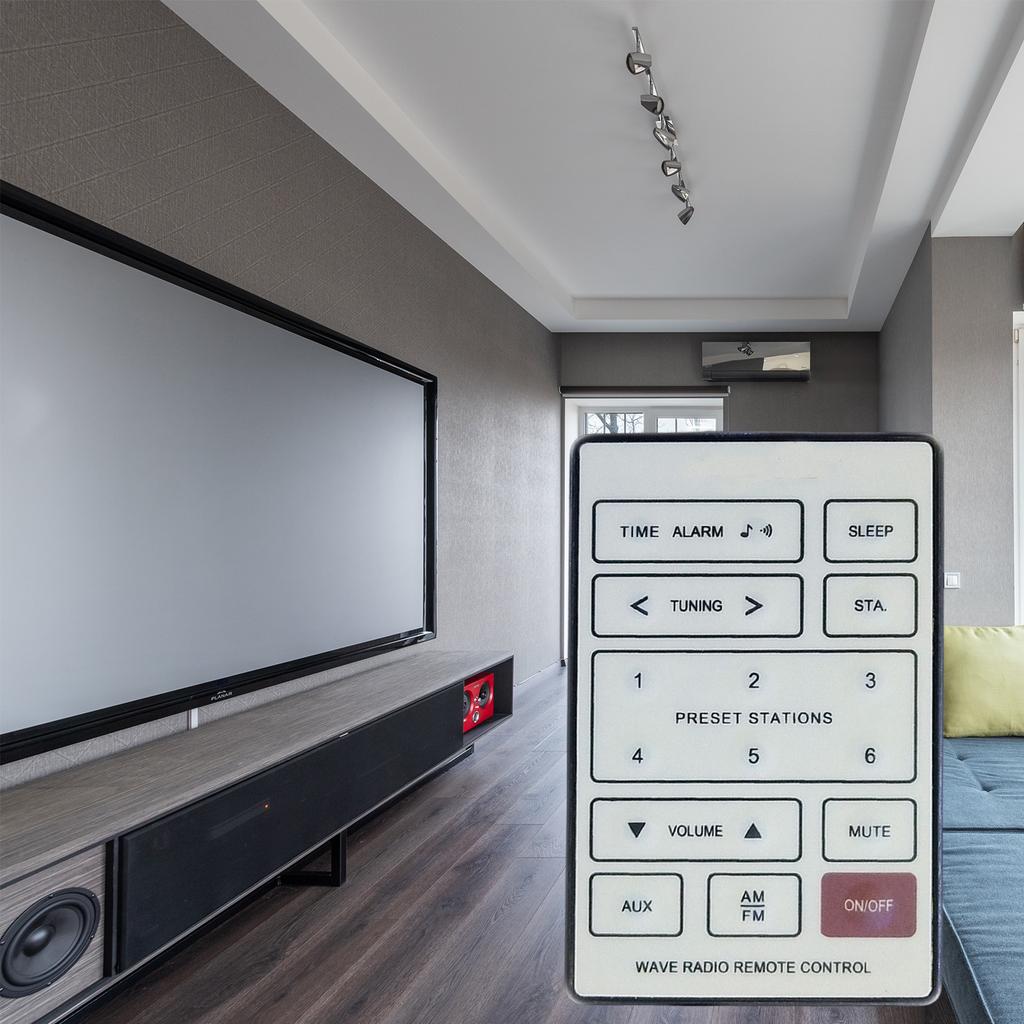 Универсальный сменный пульт дистанционного управления, подходящий для музыкального медиаплеера WAVE RADIO CD AWRC A7 AWR1-1W AWR1-2W AWR113