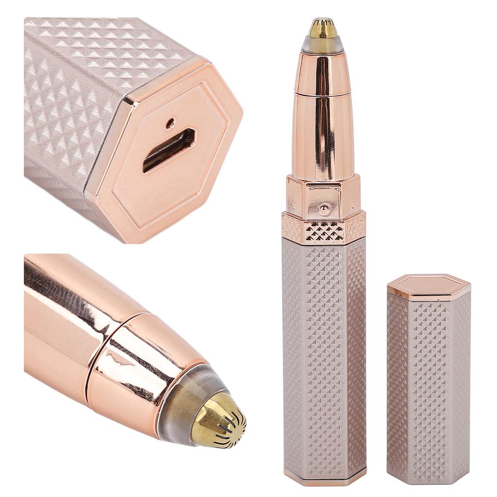 Электрический триммер для бровей, водонепроницаемый, легкий, средство для удаления волос на теле 4 в 1 для женщин и мужчин