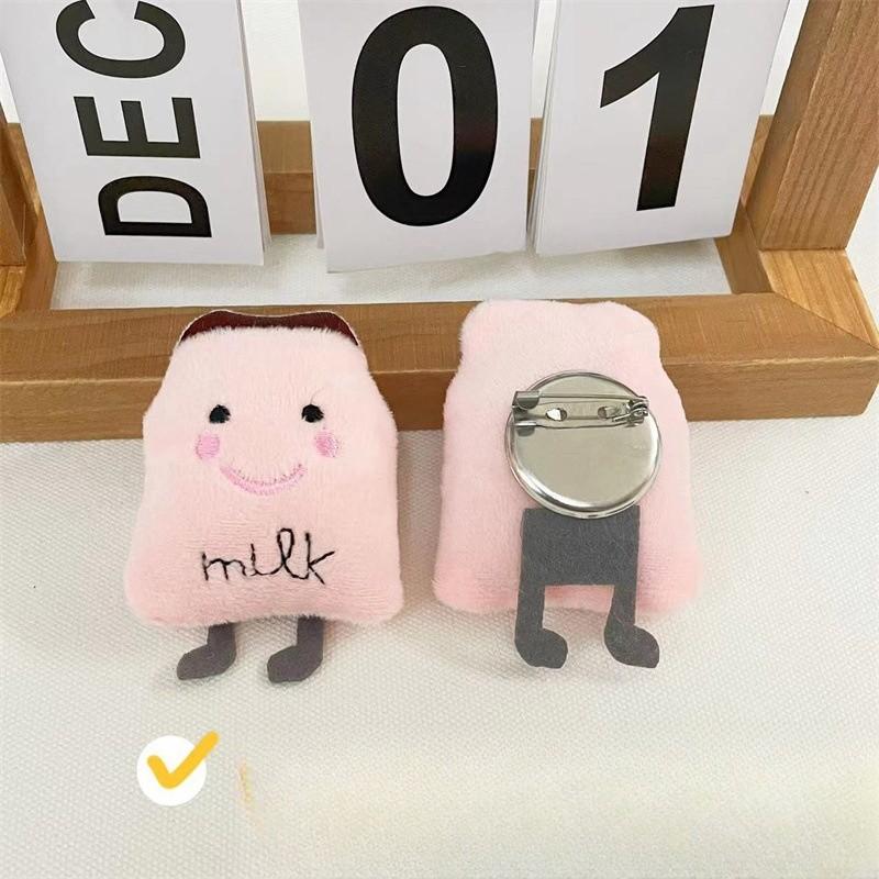 Plush Cartoon Bread Dolls Fabric Accessories Bags Backpacks Hanging Decorations Handmade DIY Materials Accessories Backpacks Plush Pendants Brooches