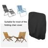 Folding Chair Cover Loungers Case Dustproof Sleeve Windproof Waterproof Anti-UV Anti-Tear Outdoor