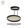 Homlly Lako Double Tier Desk Display Storage Tray Rack