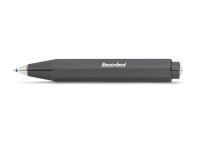 Kaweco Ручка-шариковая Skyline Sport, серая, оригинальный импортный продукт, на масляной основе, (SSBP-GY),