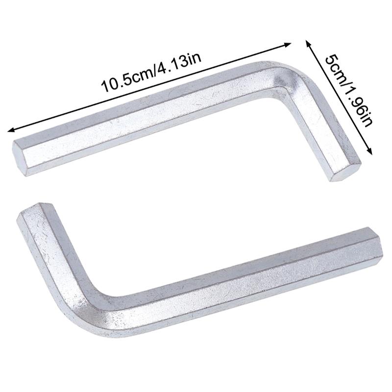 1 шт. 12 мм шестигранный ключ Аллена, стальной с покрытием, шестигранный ключ, L-образный ключ, шестигранная отвертка, инструменты для ремонта, ручные инструменты