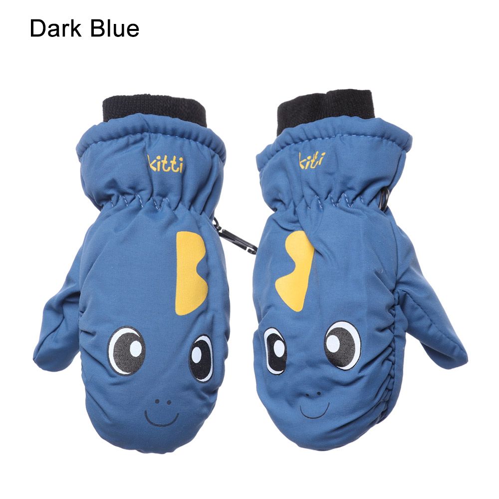 Детские Утепленные Теплые Уличные Перчатки для Катания на Лыжах для Детей Варежки с Длинными Рукавами Снег Сноуборд