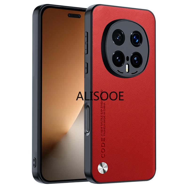 Кожаный чехол для Honor Magic 8 Pro / Magic8 7 Lite Чехол-накладка Модный Текстура волокна PU-кожа Защита Ударопрочная Задняя Крышка