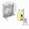 Right Angle Design Corner Floor Drain 304 Stainless Steel Wall Corner Drain  Laundry Room