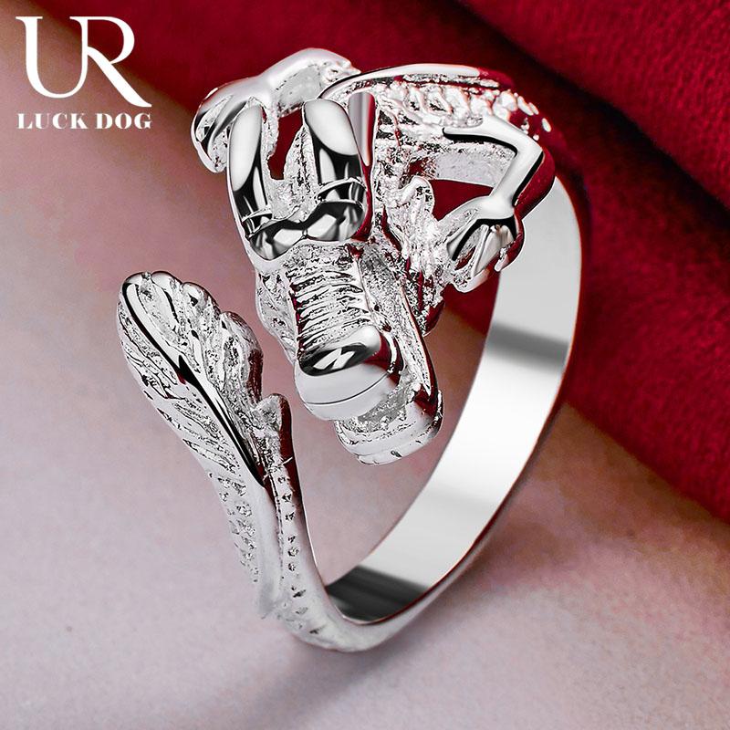 Кольцо с драконом из чистого серебра 925 пробы, модные свадебные украшения