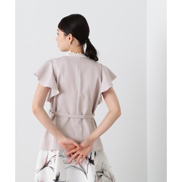 [JILL by JILL STUART] Жилет с рукавами-рюшами