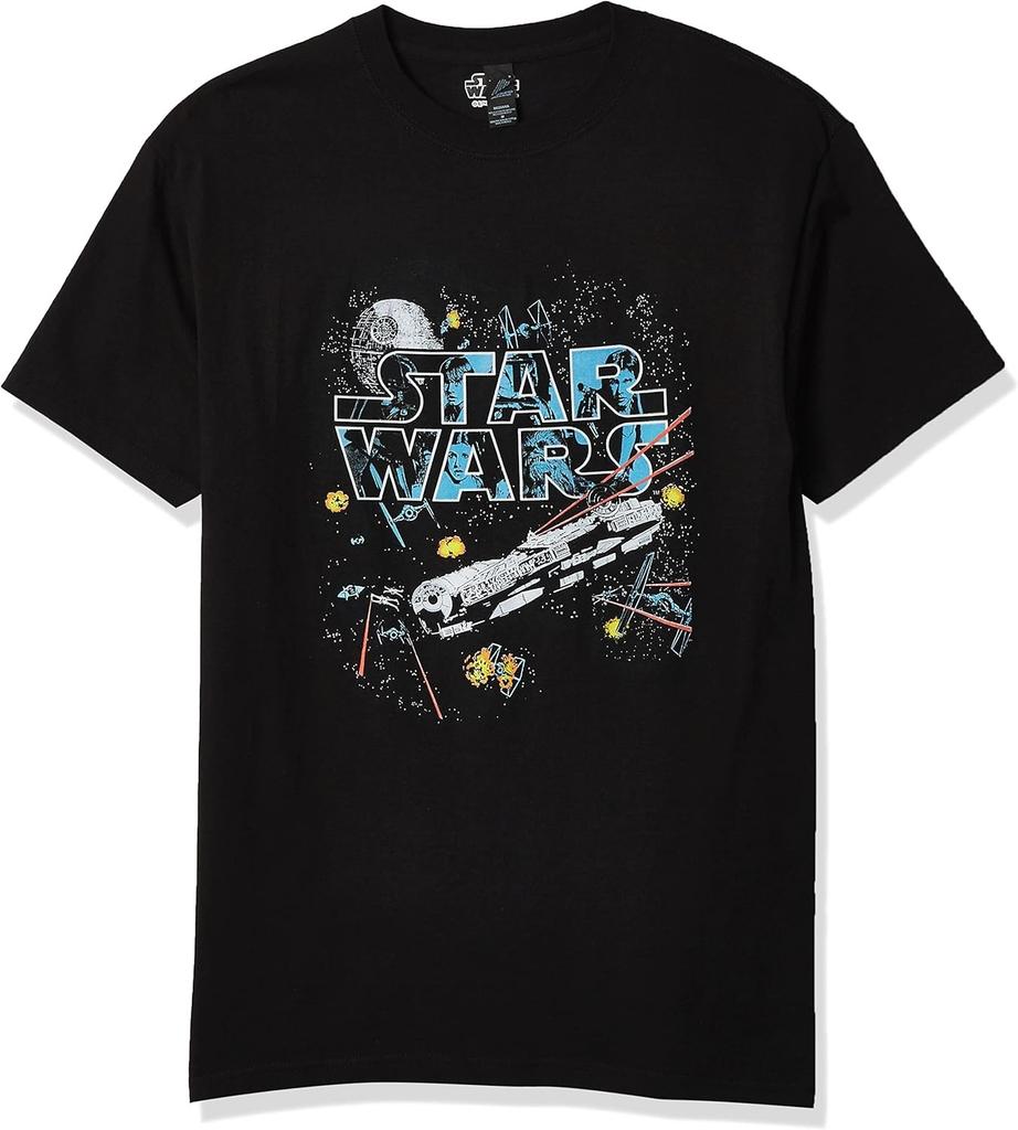 Мужская футболка Star Wars с принтом «Полёт Сокола»