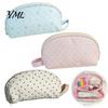 Portable Pen Holder for School Shell Shape Pencil Pouch, Large Capacity Durable Polyester Fiber Storage Multi Purpose Box Case, Smooth Zipper Bag And