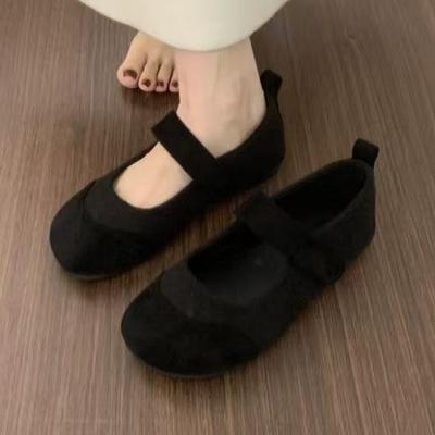 Модные балетки Женская обувь Замшевые Новые лоферы Повседневная спортивная обувь 2025 Дизайнерские осенние кроссовки Женские туфли Мэри Джейн для ходьбы с мелким вырезом Zapatos