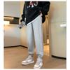 Women's Casual Winter Bundle Feet Pants Straight-leg Fleece-lined Thickened Sweatpants