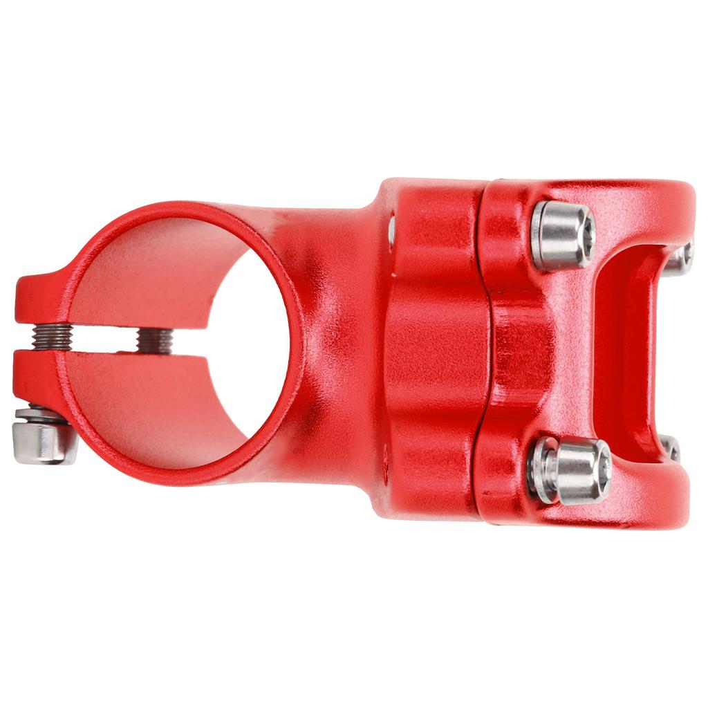 LUNJE 31.8x35mm Bike Handlebar Short Stem Riser Aluminum Alloy Hollow Stem