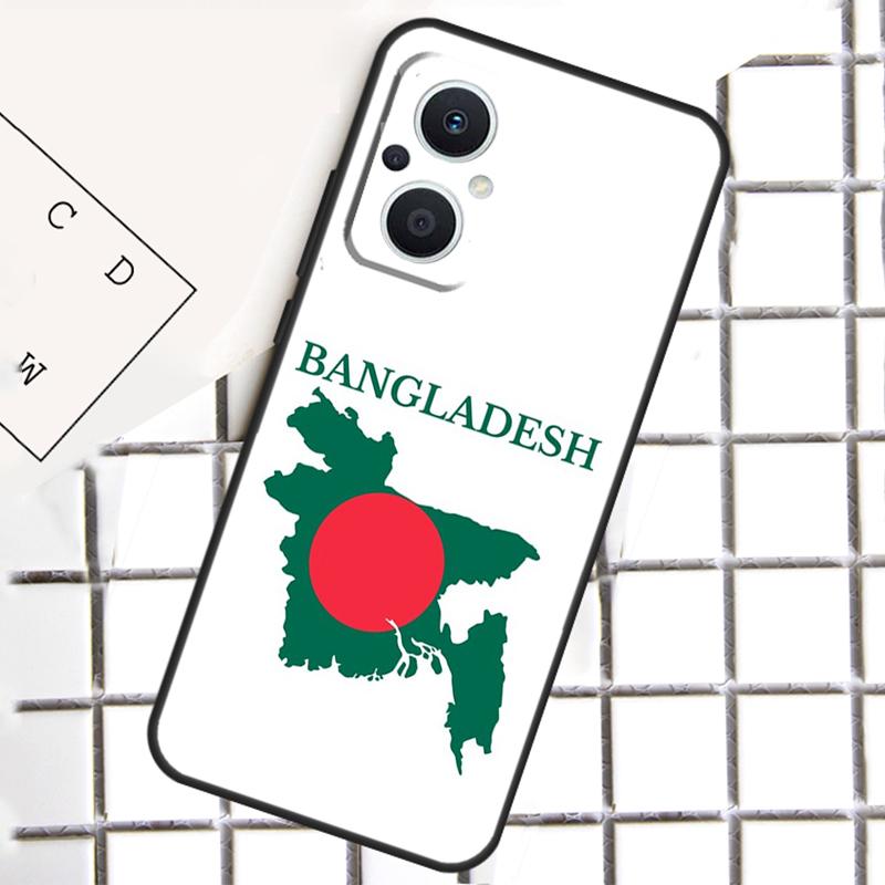 Bangladesh Flag Phone Case For OPPO Reno 7 8 Lite 8T 10 11 12 13 14 Pro 14F OPPO Find X9 X8 X6 X5 Pro Cover