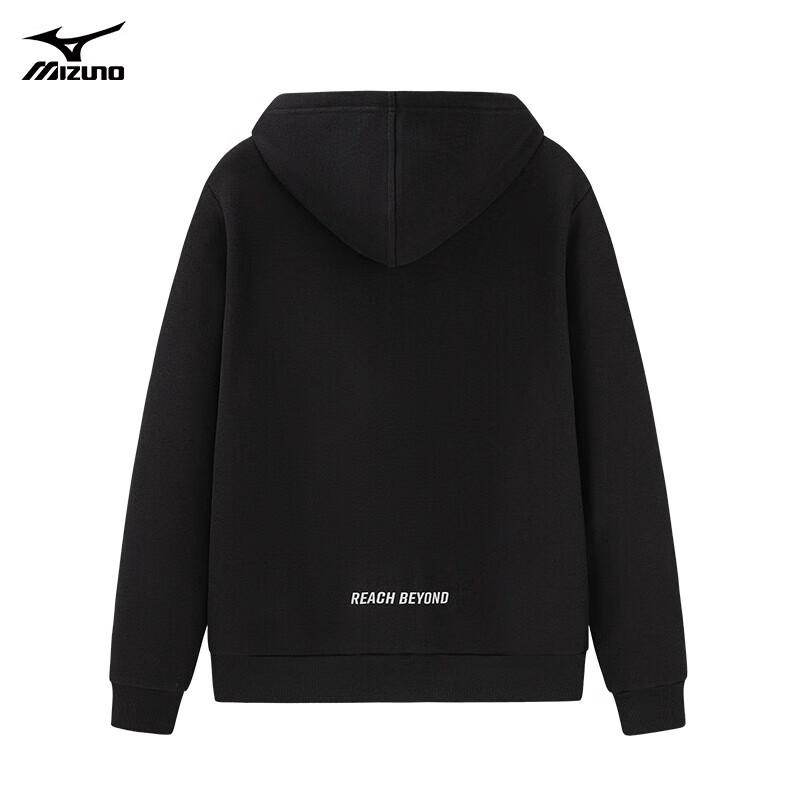 Mizuno Men's Outdoor Casual Hooded Zip-Up Sweatshirt