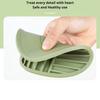 Silicone Trivets for Hot Dishes Thickened Pot Holders Flexible Stripe Placemat Non-Slip Heat Resistant Trivets for Hot