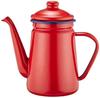 Pearl Metal Enamel Coffee Pot Red Fesca 1.1L HB-730
