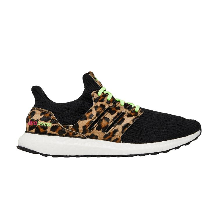 Unisex Sneakers adidas Ultra Boost DNA Leopard Core Black/Signal Green/Core Black