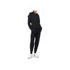 Nike Куртка с капюшоном и принтом в виде букв Color Block, с длинным рукавом, женская, черная FB8339-010