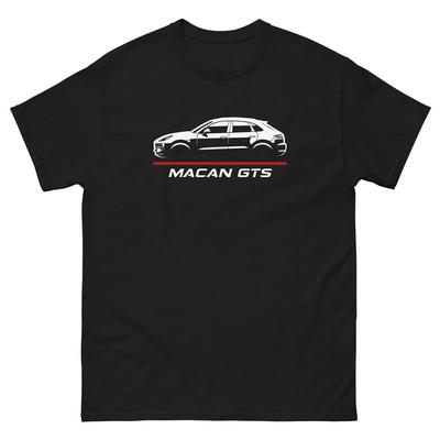 Футболка унисекс премиум-класса Macan Gts Car Enthusiast на день рождения