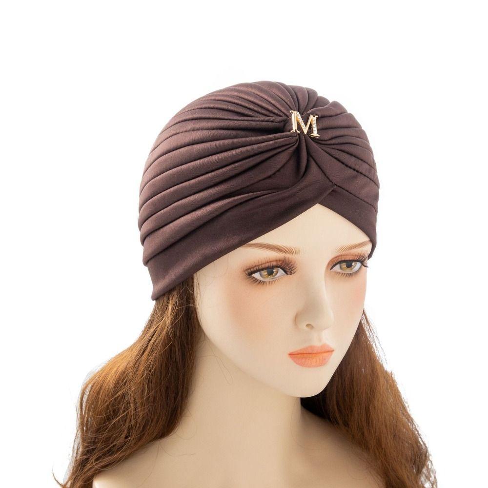 Выпадение волос Эластичная повязка-тюрбан Бандана Шапочка для химиотерапии Головной убор в индийском стиле Шляпа Женщины Леди