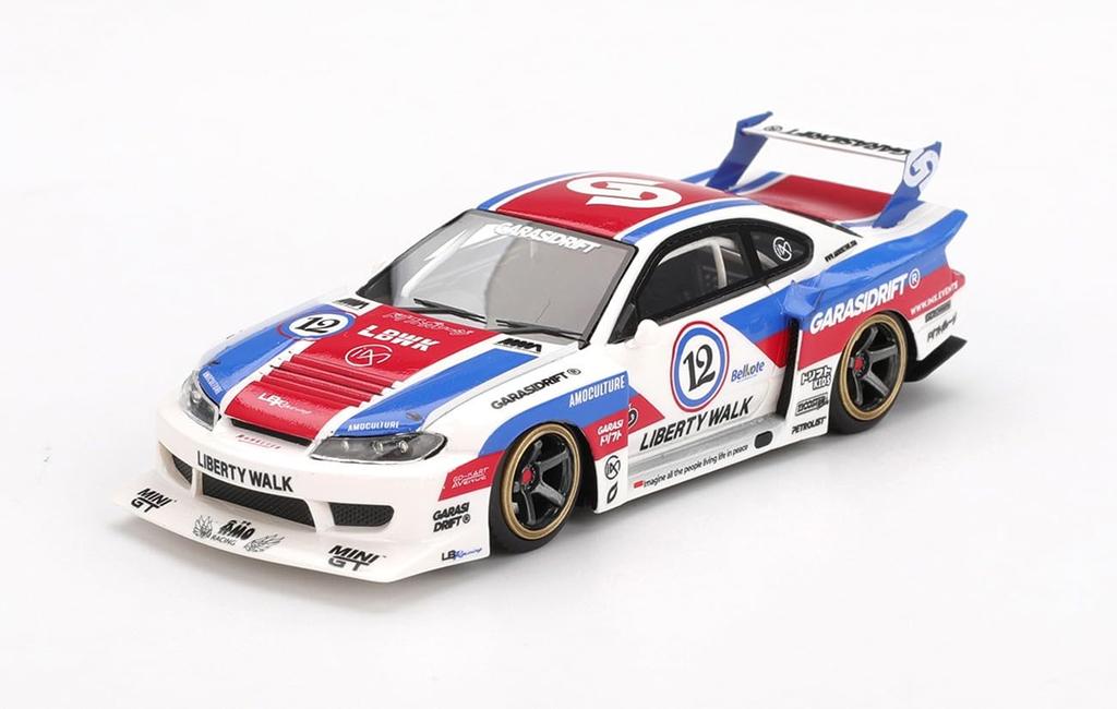 Sunrich TSM MODEL Nissan Silhouette Silvia S15 GARASIDRIFT x LBWK 2025 Готовая модель TSMV0029 1/43 LB-Super