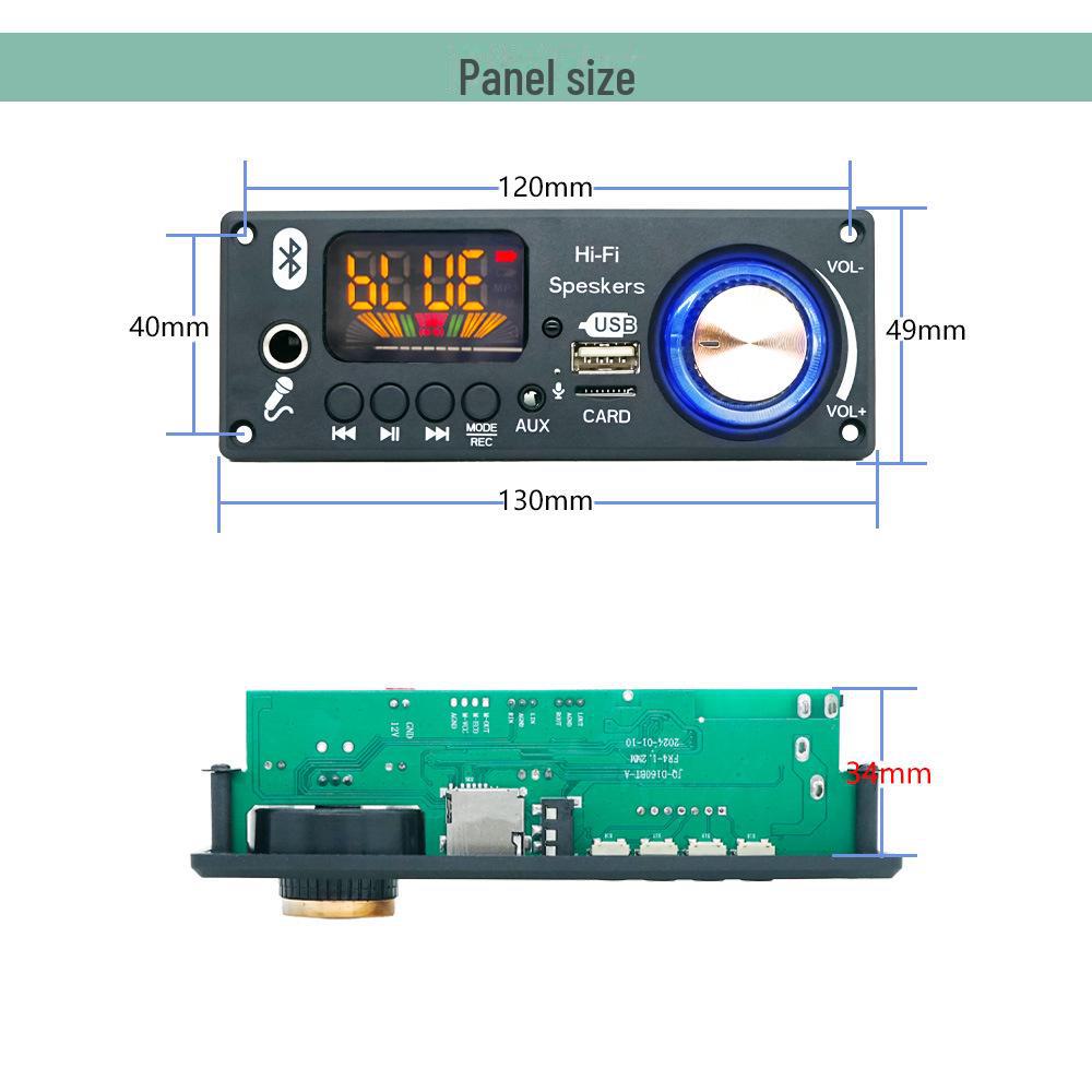 Модуль Bluetooth JQ: MP3-декодер и автомобильный аудиоусилитель с FM-радио