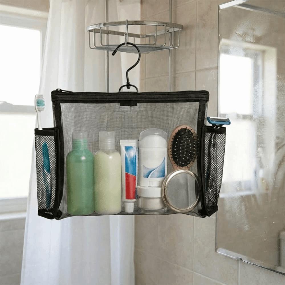 Transparent Cosmetic Bag Hanger Toiletry Organizer Case Specialized Storage Wash Bag Travel