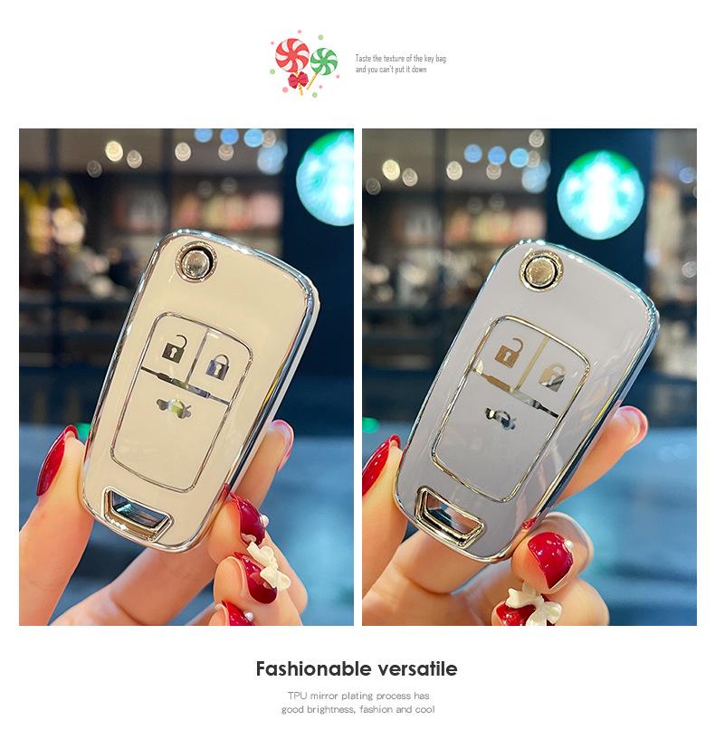 Buick Regal Key Case for Excelle, Encore, Envision, LaCrosse, GL8, Weilang, and Yinglang.