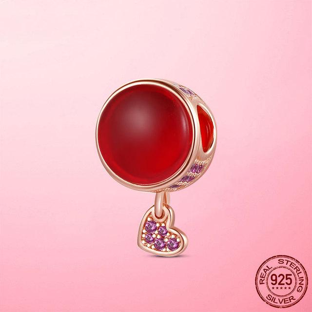 925 Sterling Silver Beads Blue Globe Charm Fit Original Fashion Bracelet Necklace for Women Diy Jewelry Making Fine Jewelry Gift