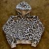 Европейский и американский осенне-зимний свободный повседневный хип-хоп кардиган с капюшоном