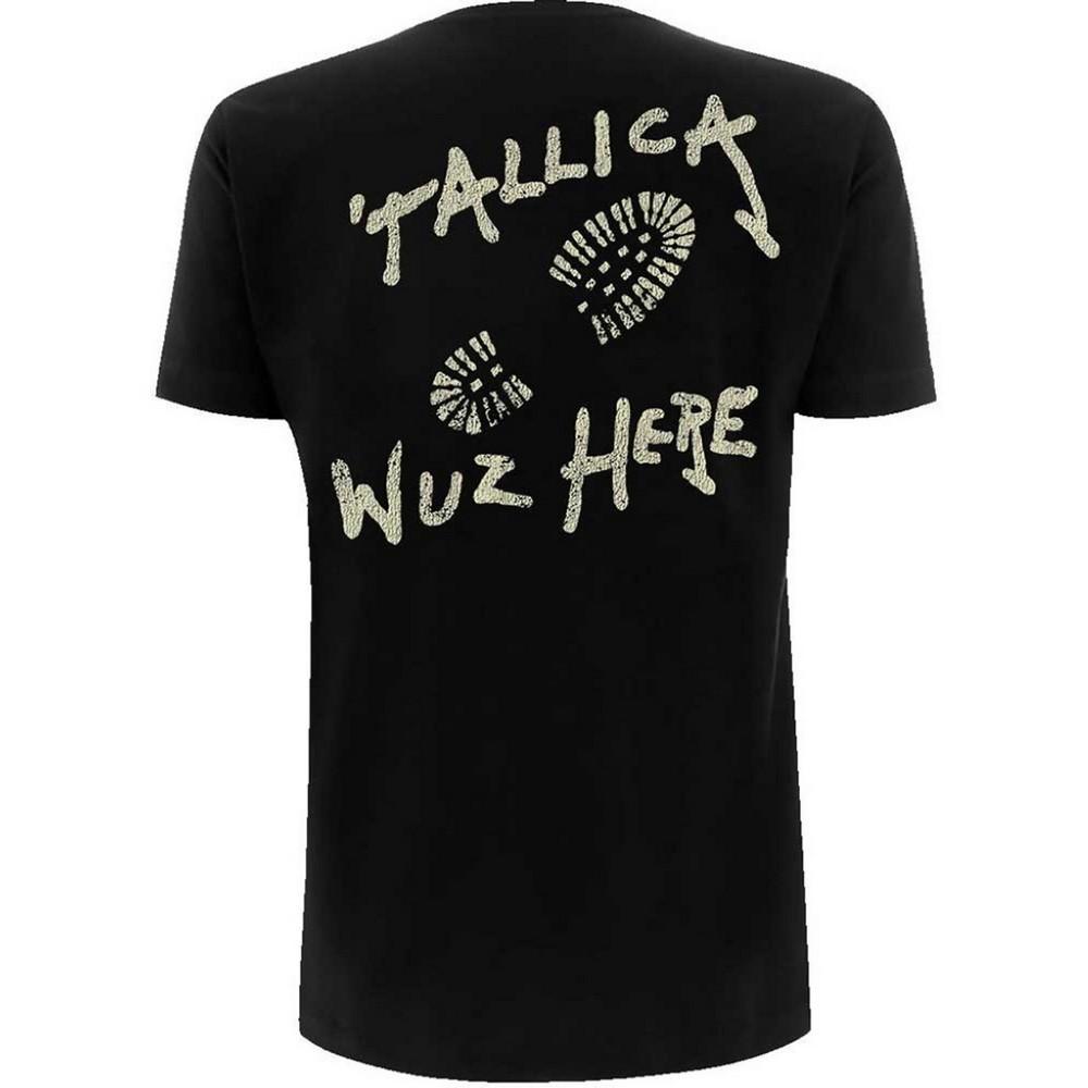 Metallica Футболка унисекс для взрослых Wuz Here
