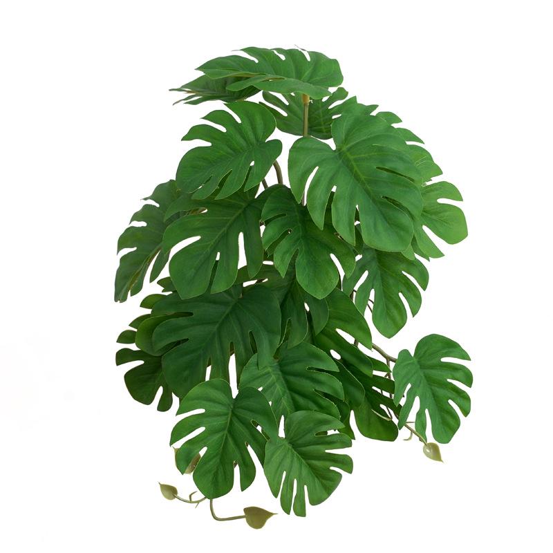 Monstera Wall Hanging - Green Plant Decor for Landscaping and Scene Setting