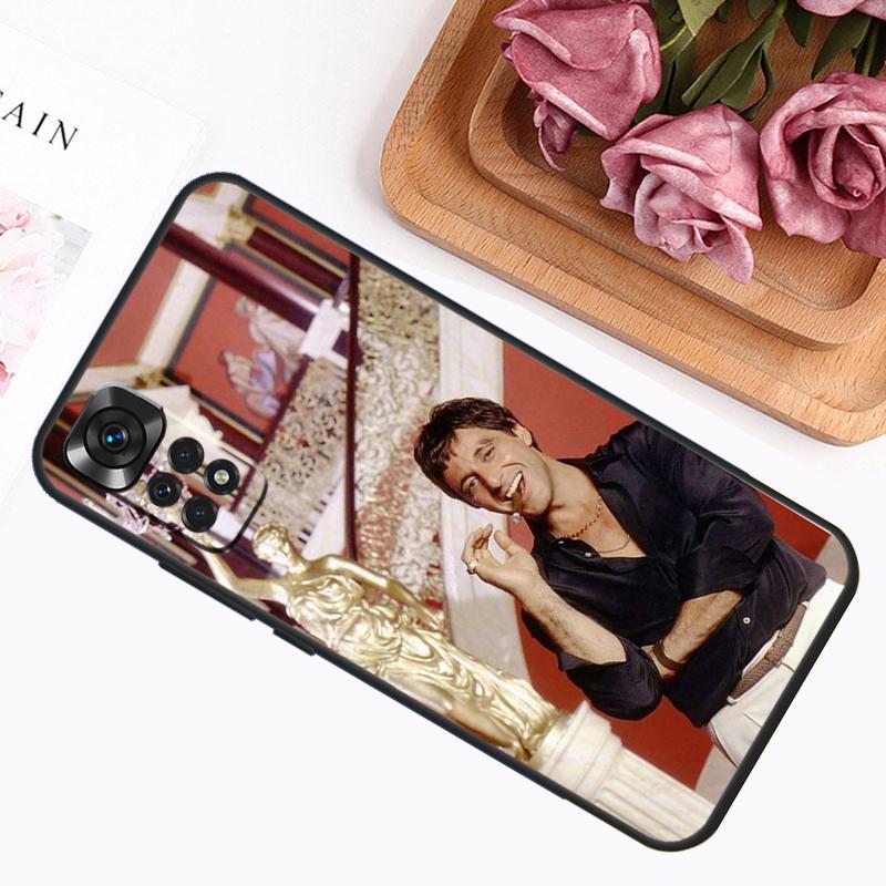 Чехол Scarface Tony Montana для Xiaomi Redmi Note 13 Pro 14 12 11 9 10 9S 10S 11S 12S Redmi 12C 13C 14C 10C