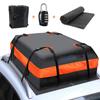 15 Cubic Feet Professional Car Roof Luggage Bag Waterproof And Sunproof Sturdy And Durable With Anti-slip Mat And Reinforcement Rope Password Lock