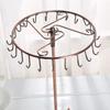 Hooks Earrings Rack Rotating Home Decoration Display Stand Jewelry Storage Rack Desktop Organizer